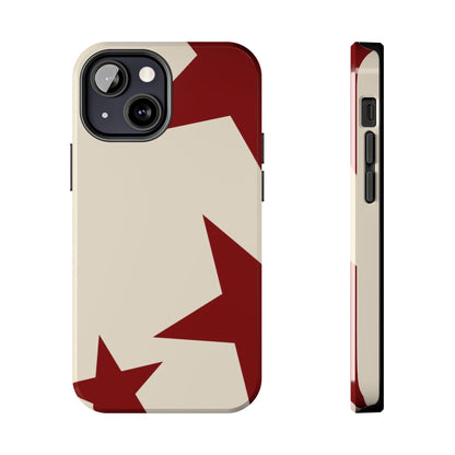 Stellar Red Pattern Phone Case