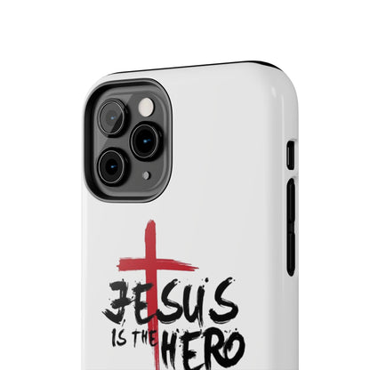 Jesus Is The Hero Phone Case