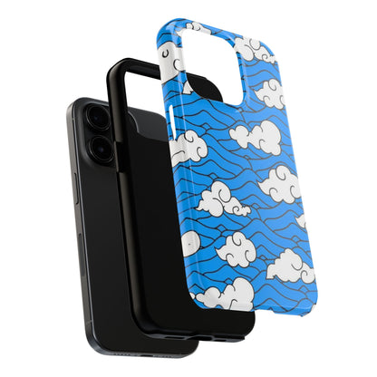 Cartoon Clouds Pattern Phone Case