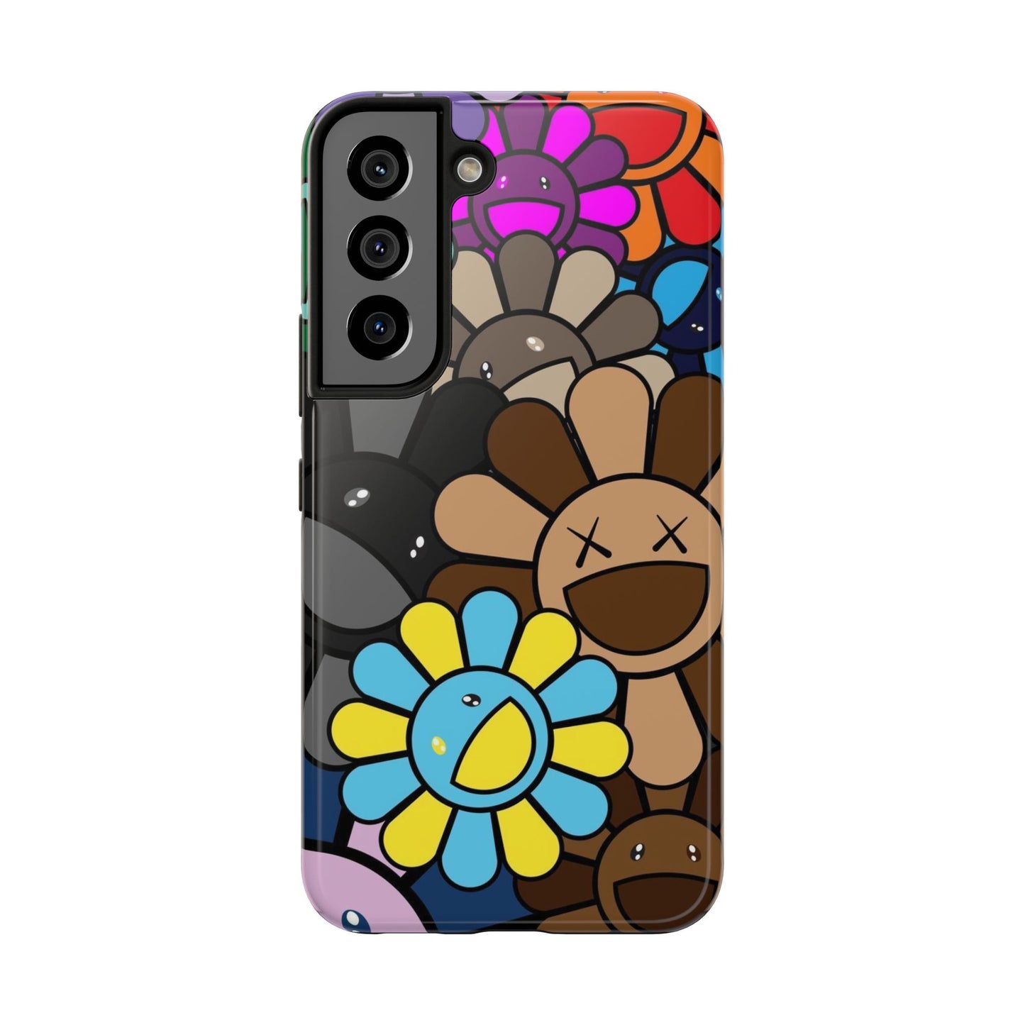 Rainbow Smiles Bloom Pattern Phone Case