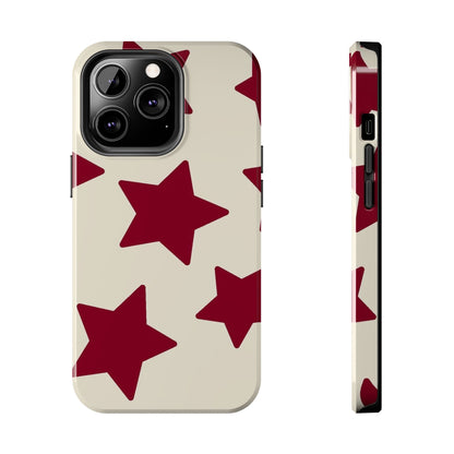 Stellar Red Pattern Phone Case