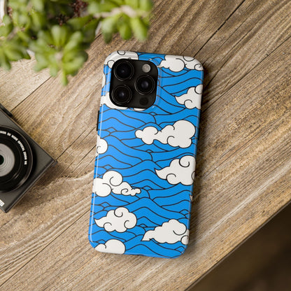 Cartoon Clouds Pattern Phone Case