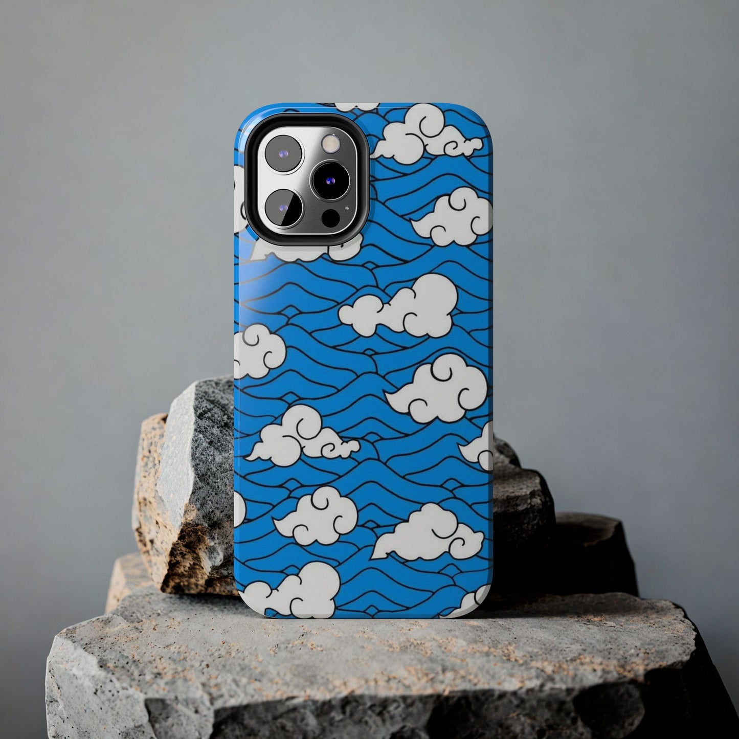 Cartoon Clouds Pattern Phone Case