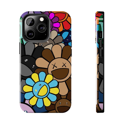 Rainbow Smiles Bloom Pattern Phone Case