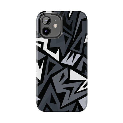 Abstract Black Pattern Phone Case