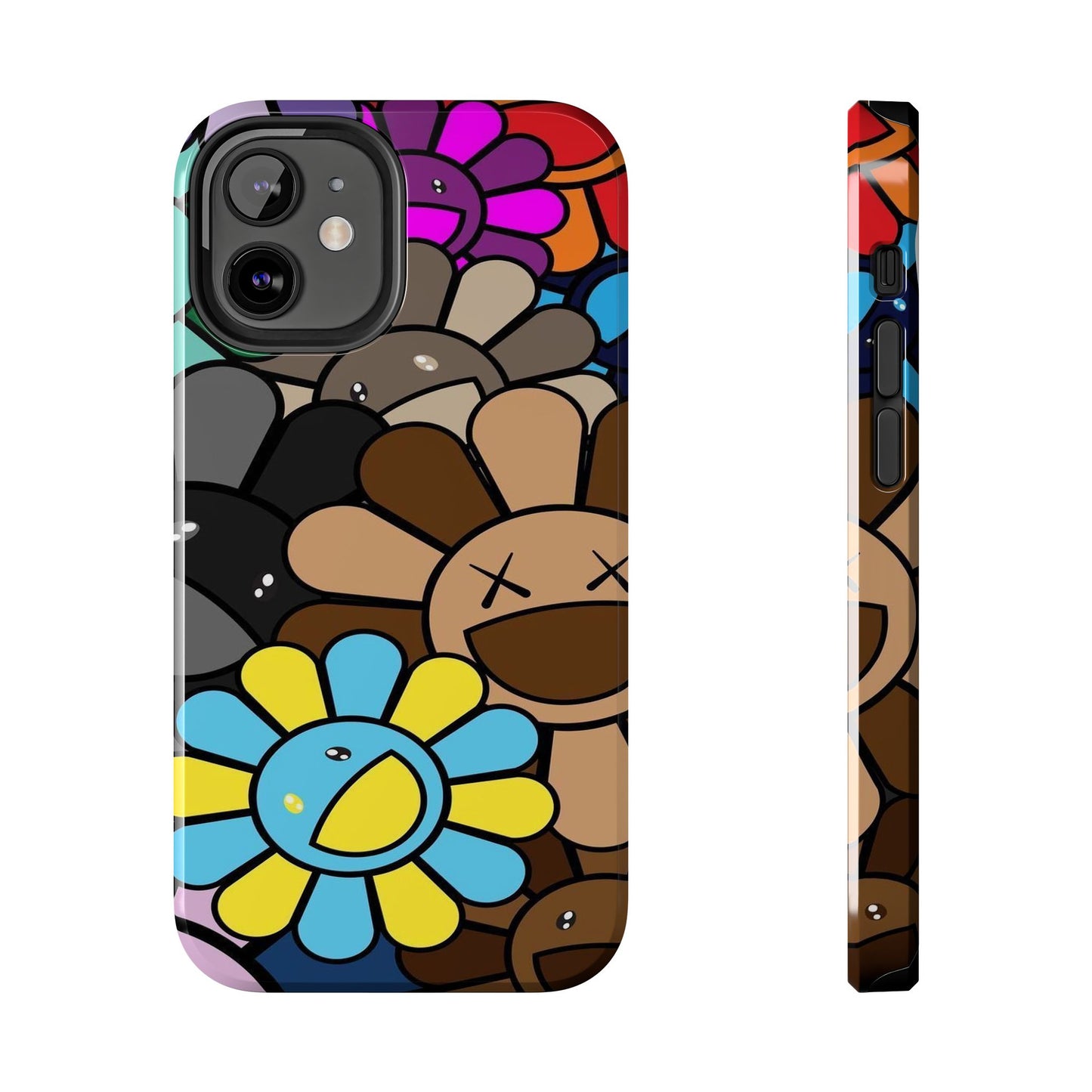 Rainbow Smiles Bloom Pattern Phone Case