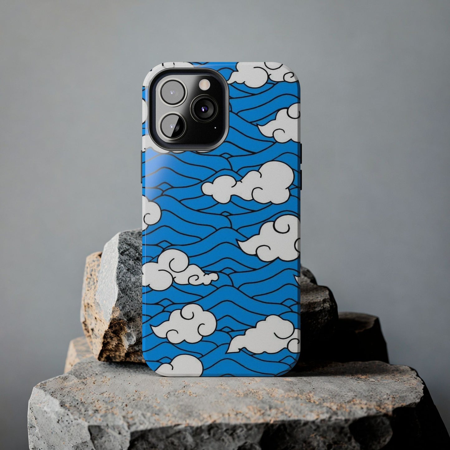 Cartoon Clouds Pattern Phone Case