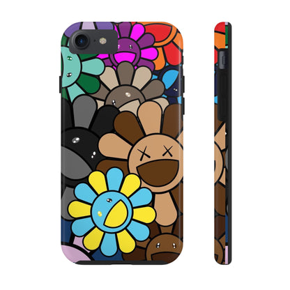 Rainbow Smiles Bloom Pattern Phone Case