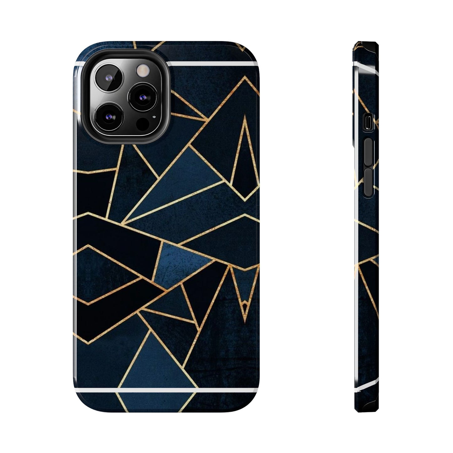 Midnight Geometrics Pattern Phone Case