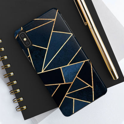 Midnight Geometrics Pattern Phone Case