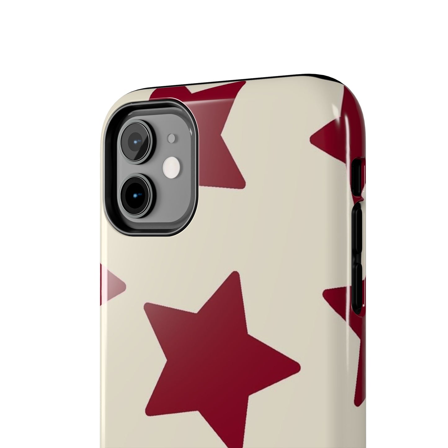 Stellar Red Pattern Phone Case