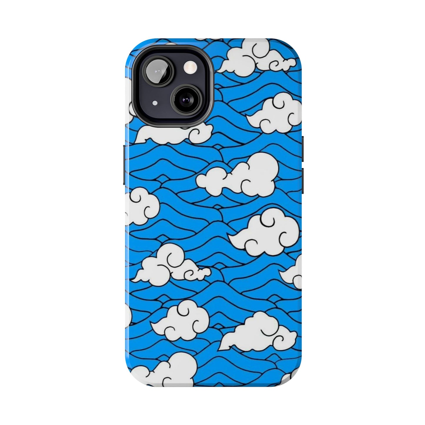 Cartoon Clouds Pattern Phone Case