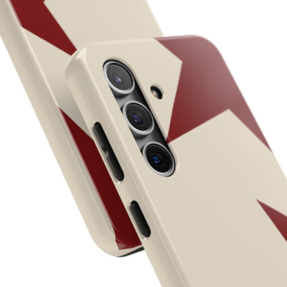 Stellar Red Pattern Phone Case