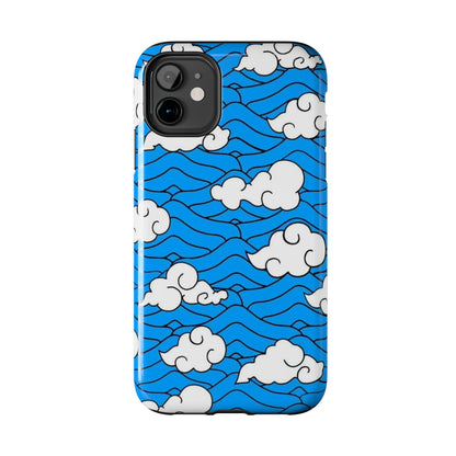 Cartoon Clouds Pattern Phone Case