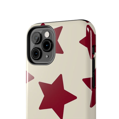 Stellar Red Pattern Phone Case