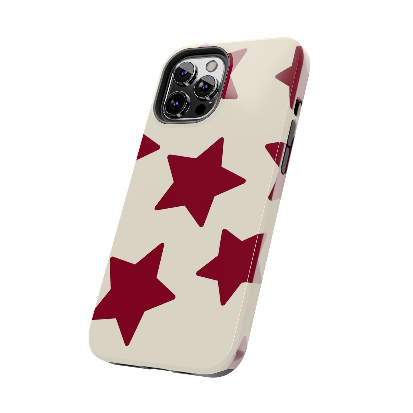Stellar Red Pattern Phone Case