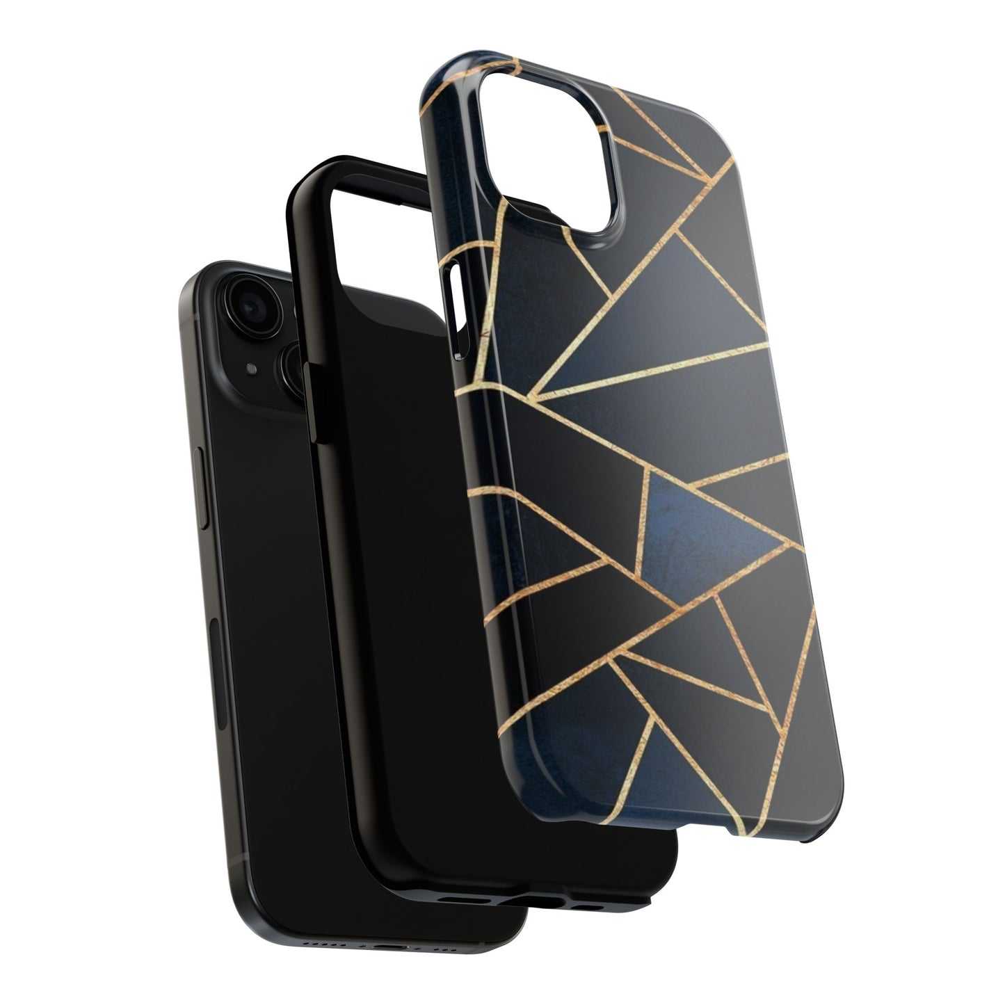 Midnight Geometrics Pattern Phone Case