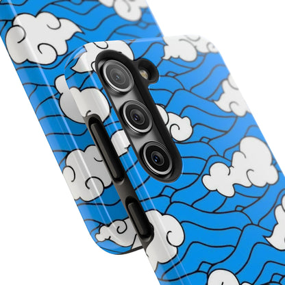 Cartoon Clouds Pattern Phone Case