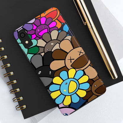 Rainbow Smiles Bloom Pattern Phone Case