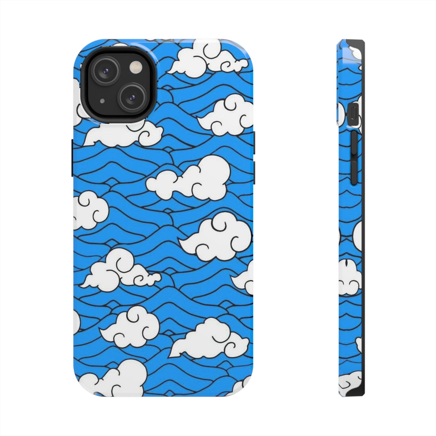 Cartoon Clouds Pattern Phone Case