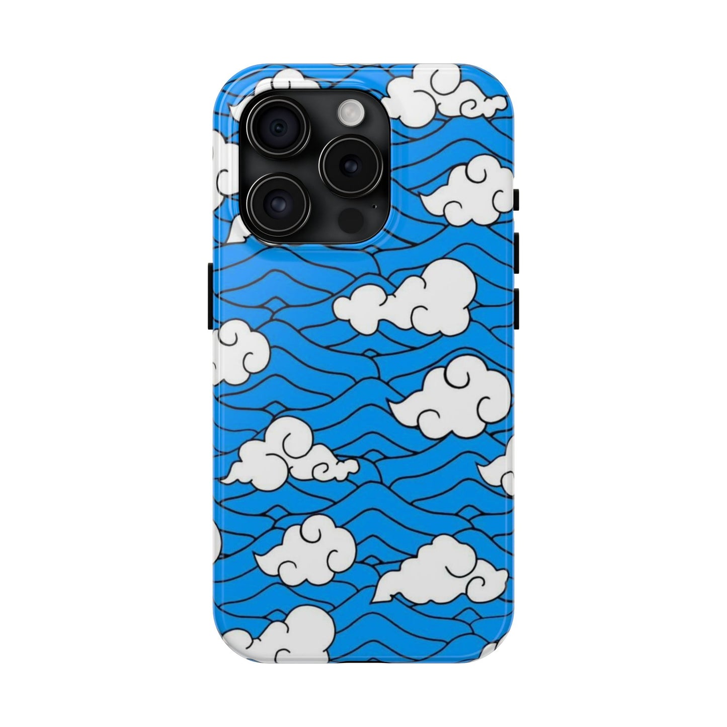 Cartoon Clouds Pattern Phone Case