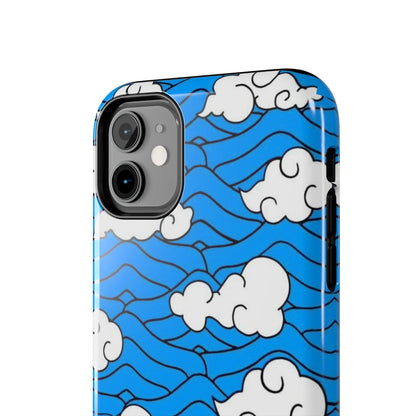 Cartoon Clouds Pattern Phone Case