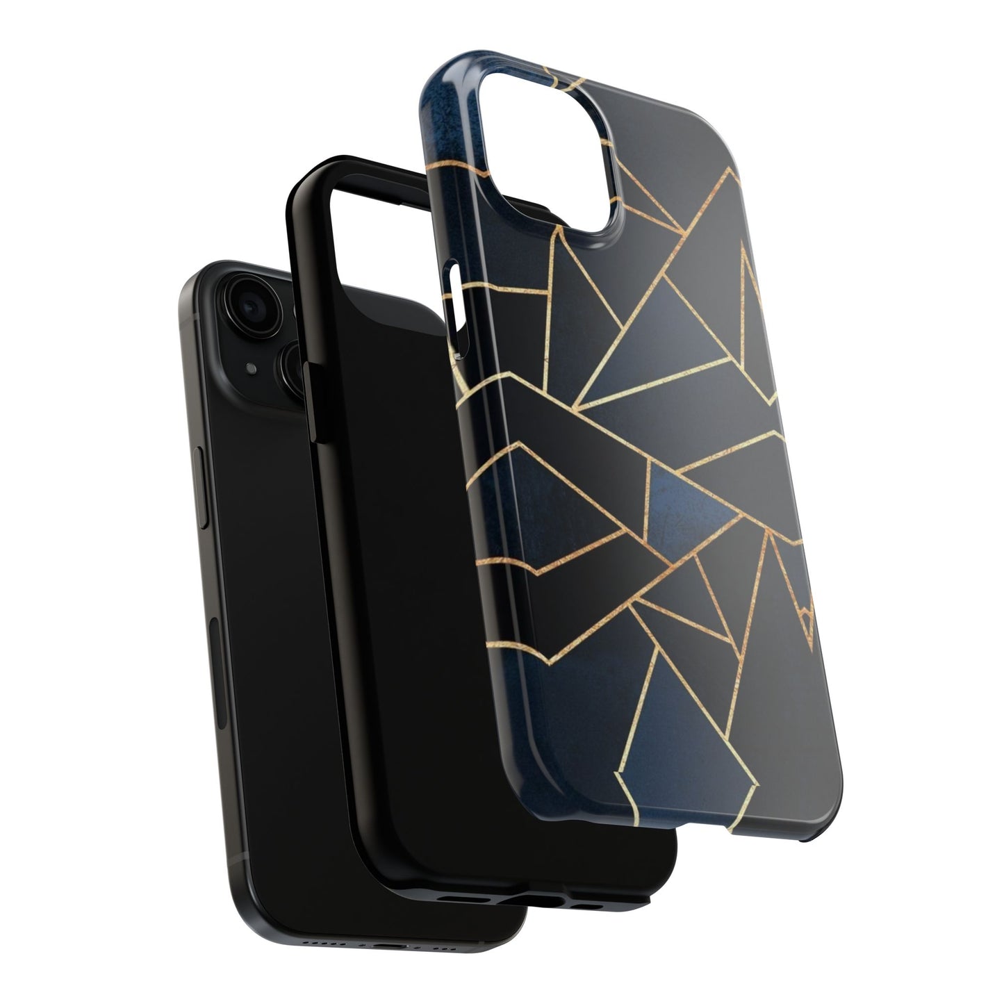 Midnight Geometrics Pattern Phone Case