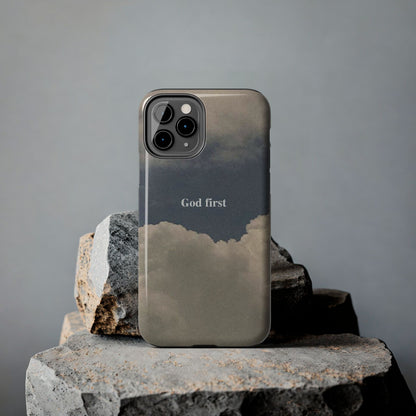 God First Clouds Phone Case