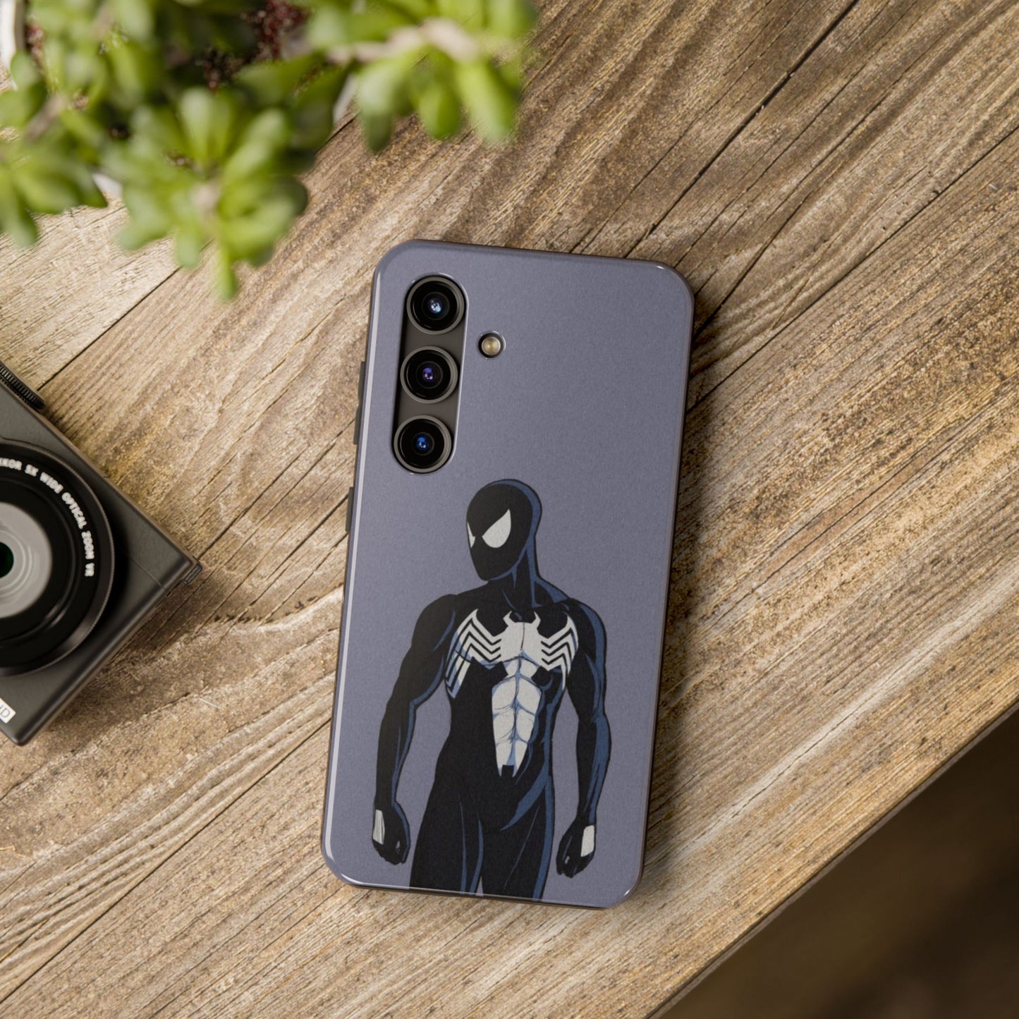 Black Spiderman Phone Cases