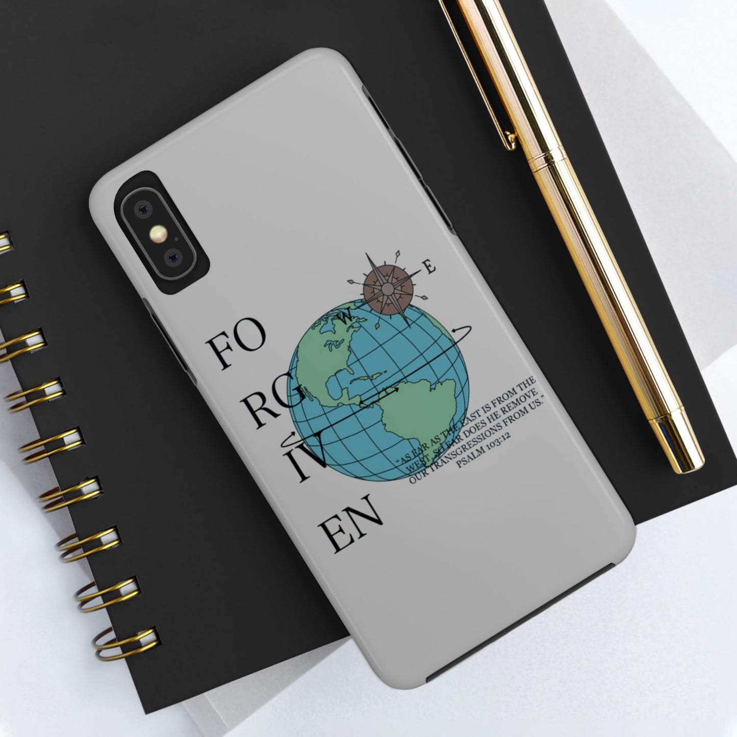 Forgiven Globe Phone Case