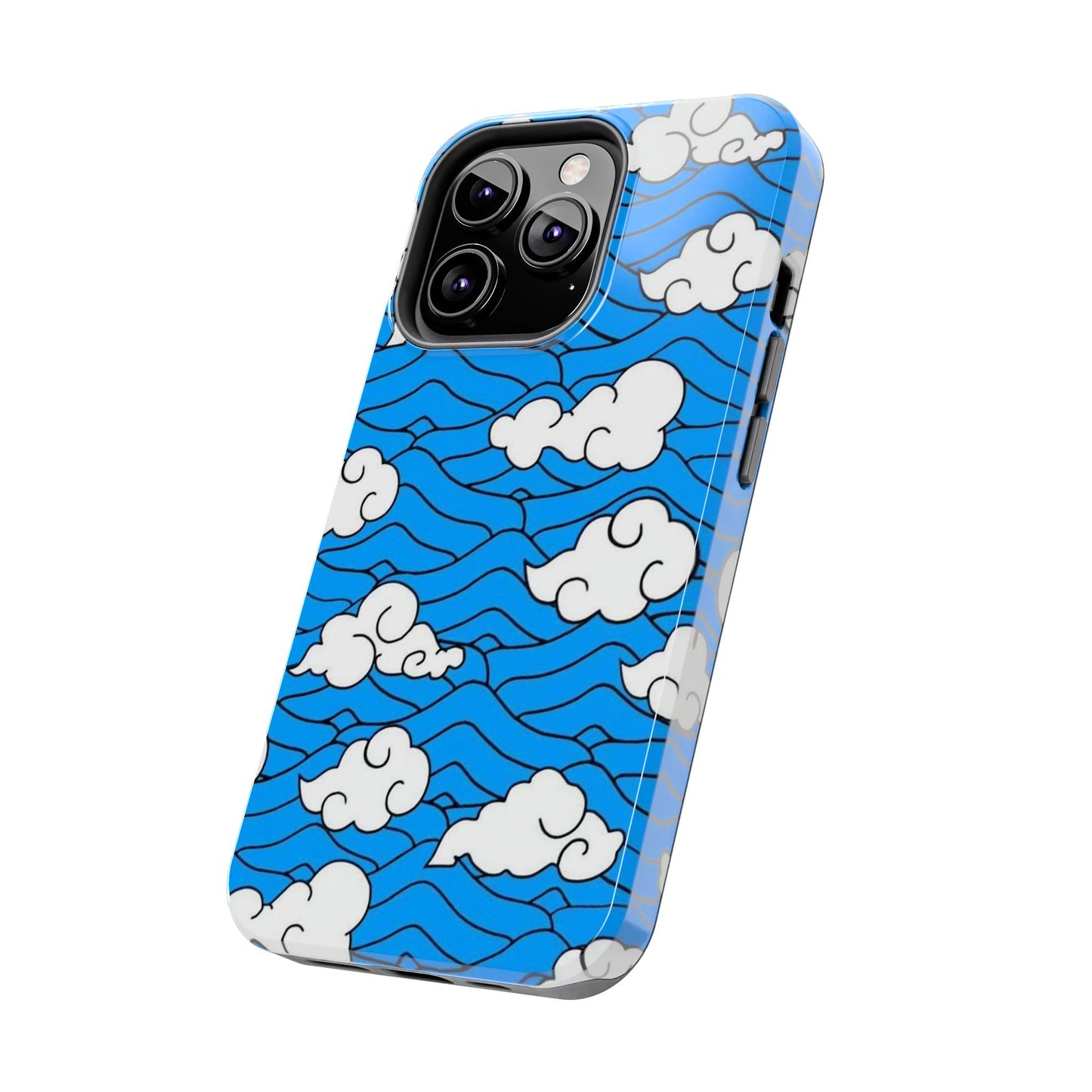 Cartoon Clouds Pattern Phone Case