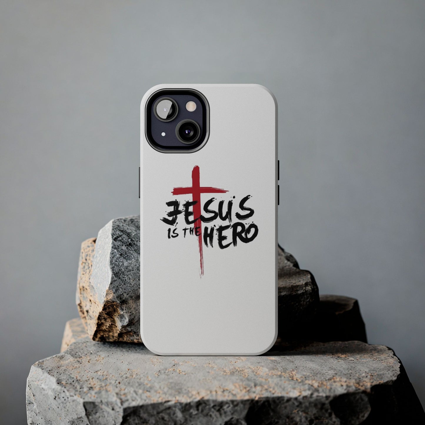 Jesus Is The Hero Phone Case