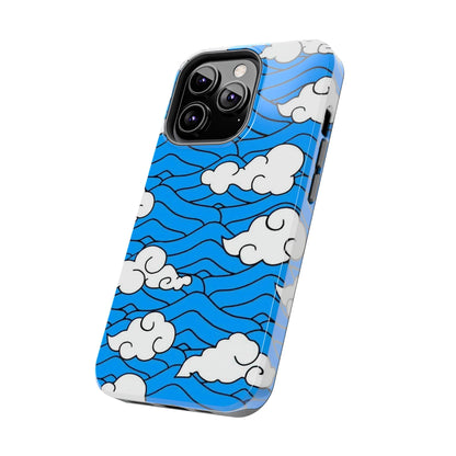 Cartoon Clouds Pattern Phone Case