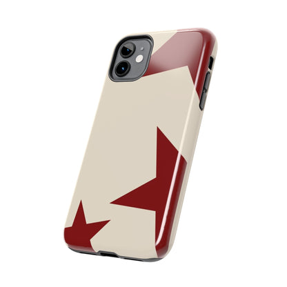 Stellar Red Pattern Phone Case