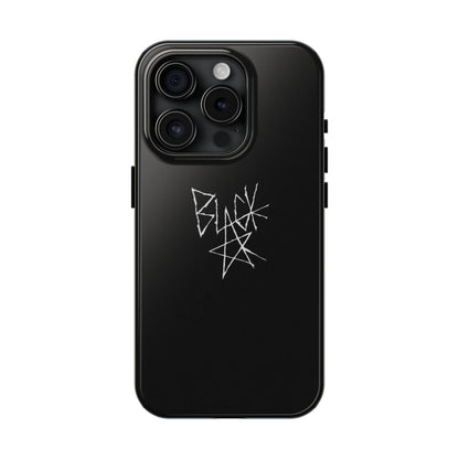 Black Star Phone Case