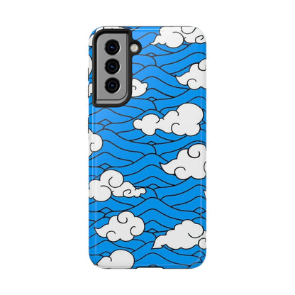 Cartoon Clouds Pattern Phone Case