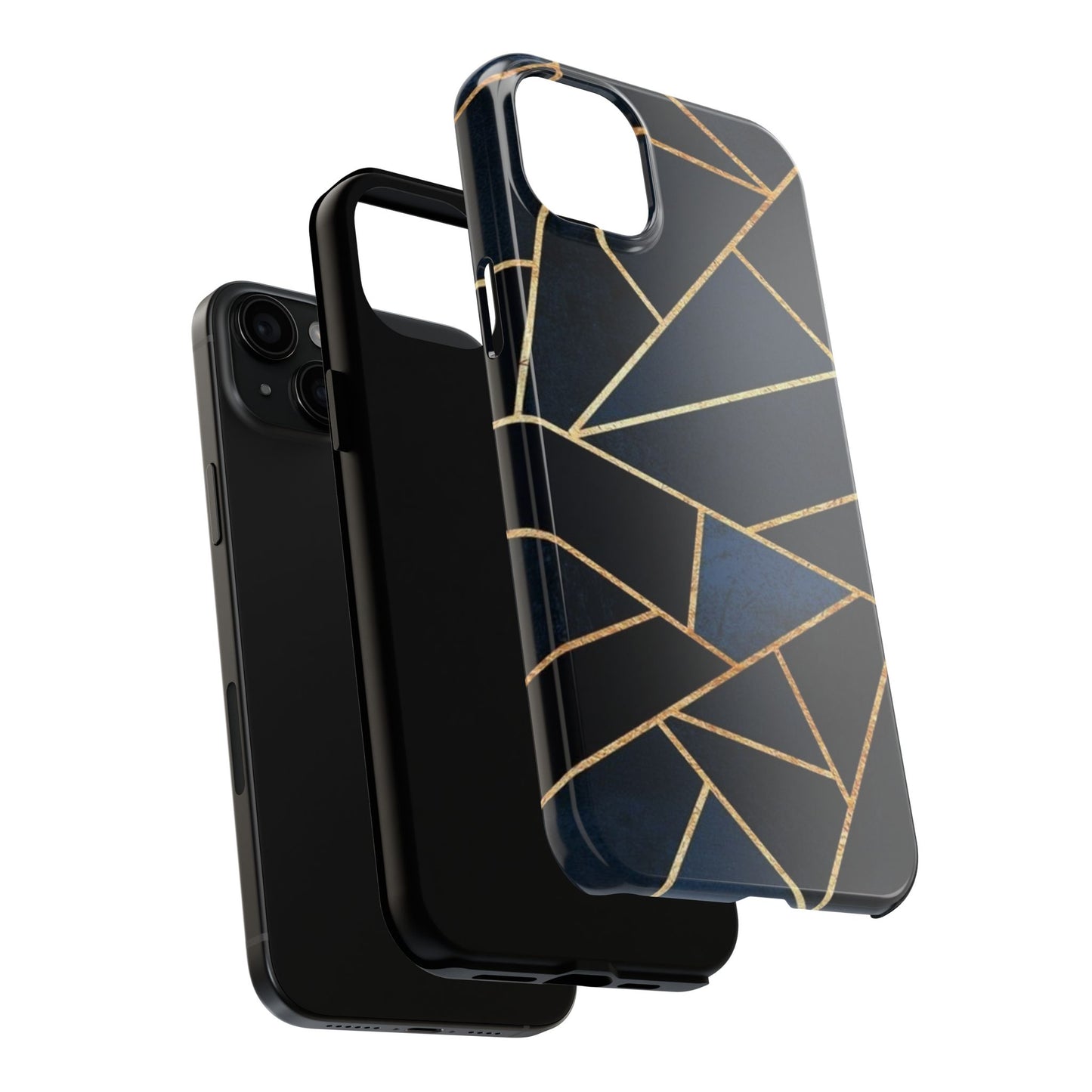 Midnight Geometrics Pattern Phone Case
