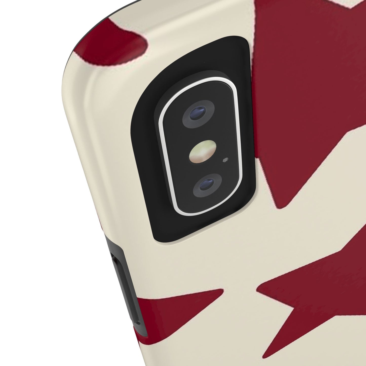 Stellar Red Pattern Phone Case