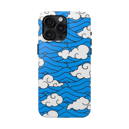 Cartoon Clouds Pattern Phone Case