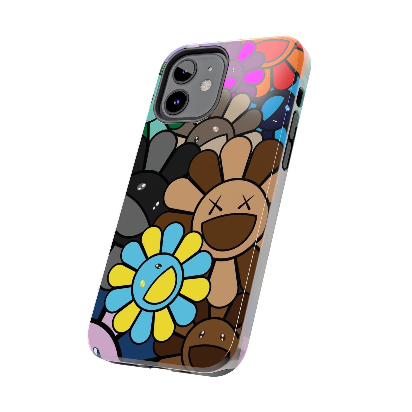 Rainbow Smiles Bloom Pattern Phone Case