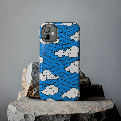 Cartoon Clouds Pattern Phone Case