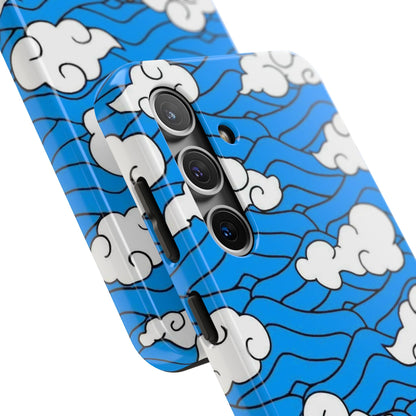 Cartoon Clouds Pattern Phone Case