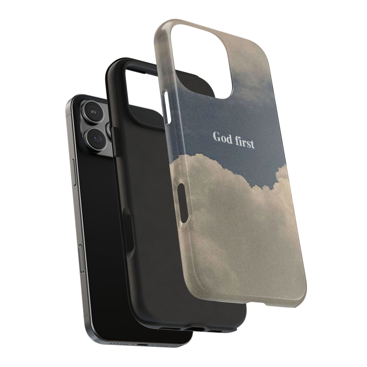 God First Clouds Phone Case