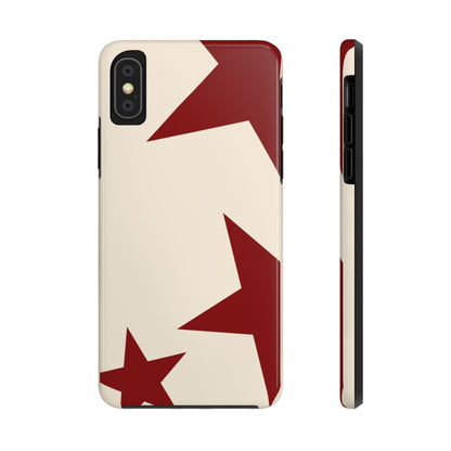 Stellar Red Pattern Phone Case