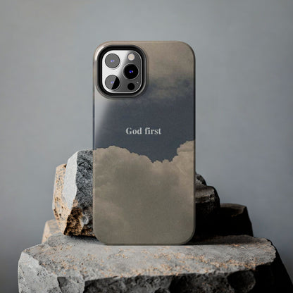 God First Clouds Phone Case
