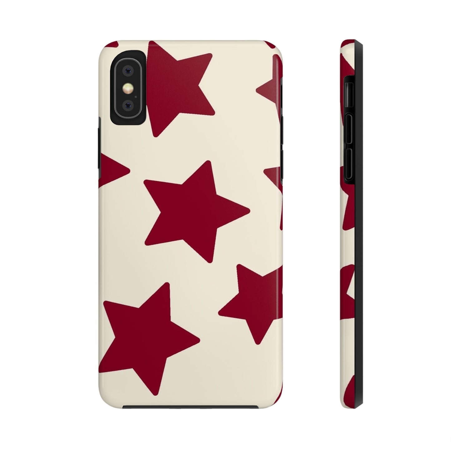 Stellar Red Pattern Phone Case