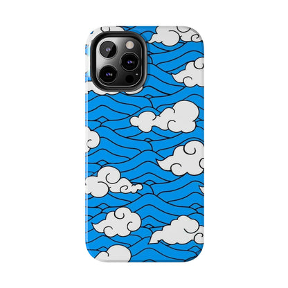 Cartoon Clouds Pattern Phone Case