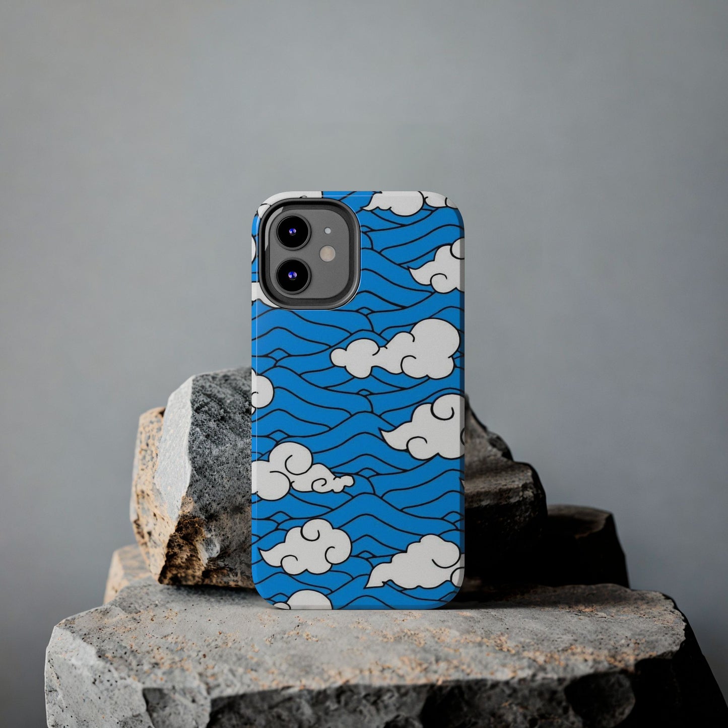 Cartoon Clouds Pattern Phone Case