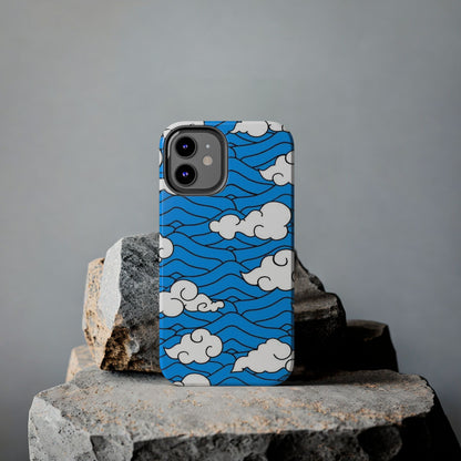 Cartoon Clouds Pattern Phone Case