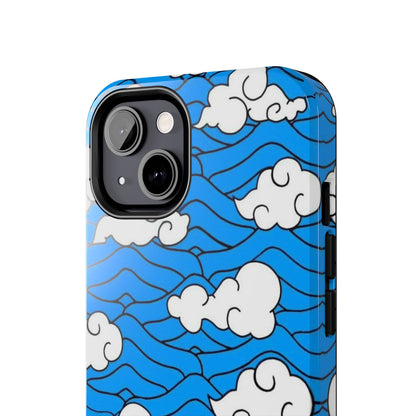 Cartoon Clouds Pattern Phone Case